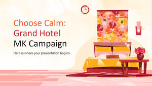Alegeți Calm: Campania Grand Hotel MK