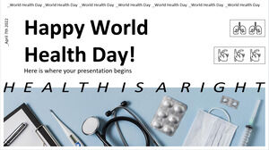 يوم صحة عالمي سعيد!