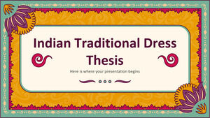 Abschlussarbeit über indische traditionelle Kleidung