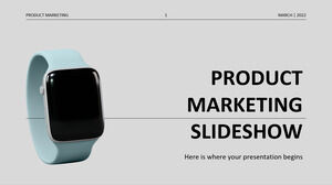Produktmarketing-Diashow