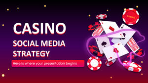 Casino Sosyal Medya Stratejisi
