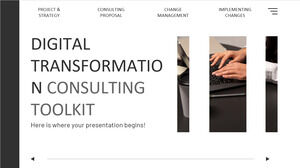 Zestaw narzędzi konsultingowych w zakresie transformacji cyfrowej
