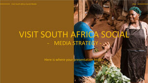 Güney Afrika Sosyal Medya Stratejisini Ziyaret Edin