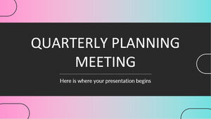 Ежеквартальное совещание по планированию
