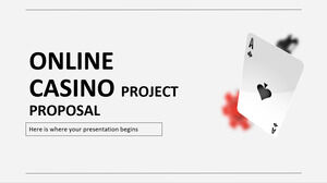 Proposition de projet de casino en ligne