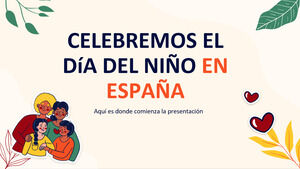 Célébrons la journée des enfants espagnols !