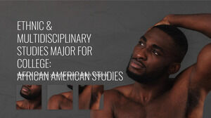 Hauptfach Ethnische und multidisziplinäre Studien für das College: Afroamerikanische Studien