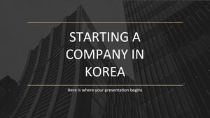 การเริ่มต้นบริษัทในเกาหลี