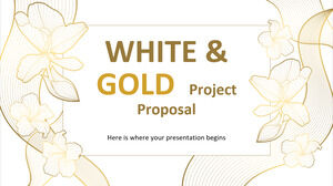 Vorschlag für ein White-and-Gold-Projekt