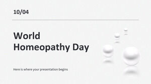 Dia Mundial da Homeopatia