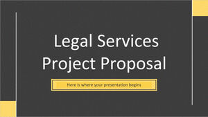 Projektvorschlag für Rechtsdienstleistungen