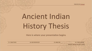 古代インド史の論文