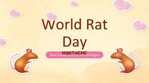 Minithème de la Journée mondiale du rat
