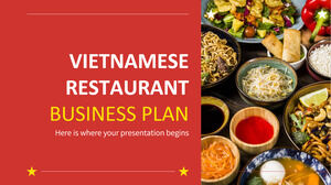 خطة عمل مطعم فيتنامي