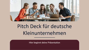 Pitch Deck dla małych niemieckich firm