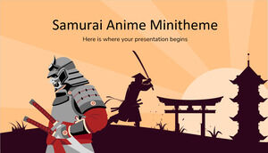 Samuray Anime Mini Teması