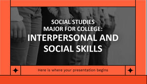 Majeure en sciences sociales pour le collégial : habiletés interpersonnelles et sociales