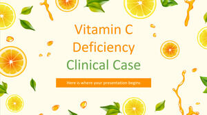 Caz clinic de deficit de vitamina C