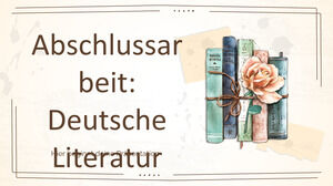 Deutsche Literaturarbeit