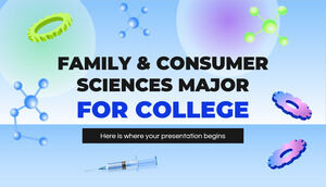 Jurusan Ilmu Keluarga & Konsumen untuk Perguruan Tinggi