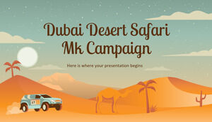 Campanha Dubai Desert Safari MK