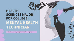 Üniversite Sağlık Bilimleri Bölümü: Ruh Sağlığı Teknisyeni