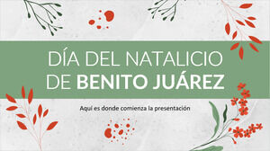 Benito Juarez'in Doğum Günü Anıtı