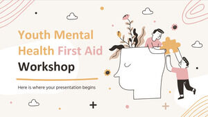 ورشة عمل الإسعافات الأولية للصحة النفسية للشباب