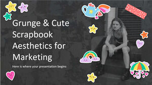Estética Grunge & Cute Scrapbook para Marketing