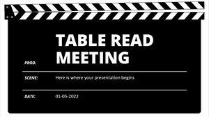 Întâlnirea de citire a tabelului