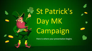 성 패트릭의 날 MK 캠페인