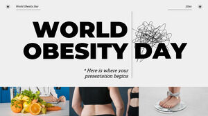 Welttag der Fettleibigkeit