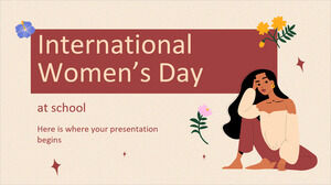 Dia Internacional da Mulher na Escola