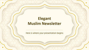 Elegant Muslim Newsletter