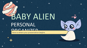 Organizator osobisty Baby Alien