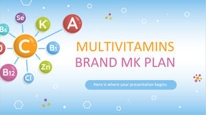 Plan MK de marque multivitamines