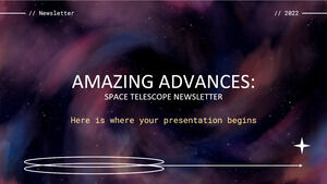 Удивительные достижения: информационный бюллетень космического телескопа