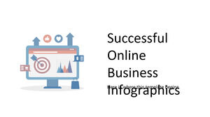 성공적인 온라인 비즈니스 인포그래픽