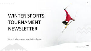 Bulletin du tournoi de sports d'hiver