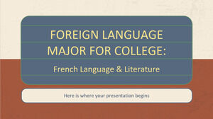 Kierunek język obcy na studiach: język francuski i literatura