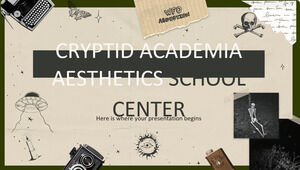 Centrul școlar de estetică Cryptid Academia