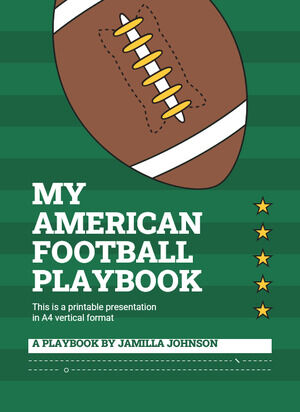 Playbook อเมริกันฟุตบอลของฉัน