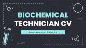 CV Technik Biochemik