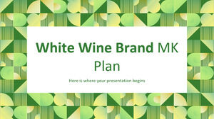 خطة MK للعلامة التجارية للنبيذ الأبيض