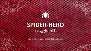 العنكبوت بطل Minitheme