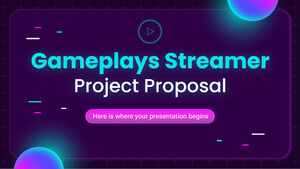 Proposta di progetto di streaming di gameplay
