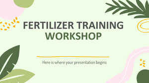 Workshop de Treinamento em Fertilizantes