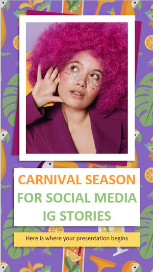 Carnival Season for Social Media IG Stories