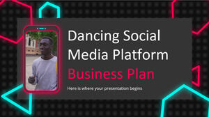 跳舞社交媒体平台商业计划