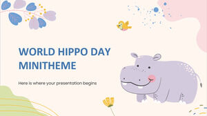 Minimotyw Światowego Dnia Hipopotama